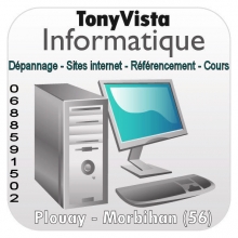 Tonyvista Informatique Morbihan ouvrier artisan