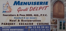 Menuiserie Grald Delpit Montignac Dordogne ouvrier artisan