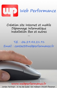 Web Performance ouvrier artisan