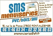 SMS Menuiseries ouvrier artisan