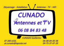 Cunado Antennes et TV ouvrier artisan