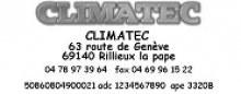 Climatec ouvrier artisan